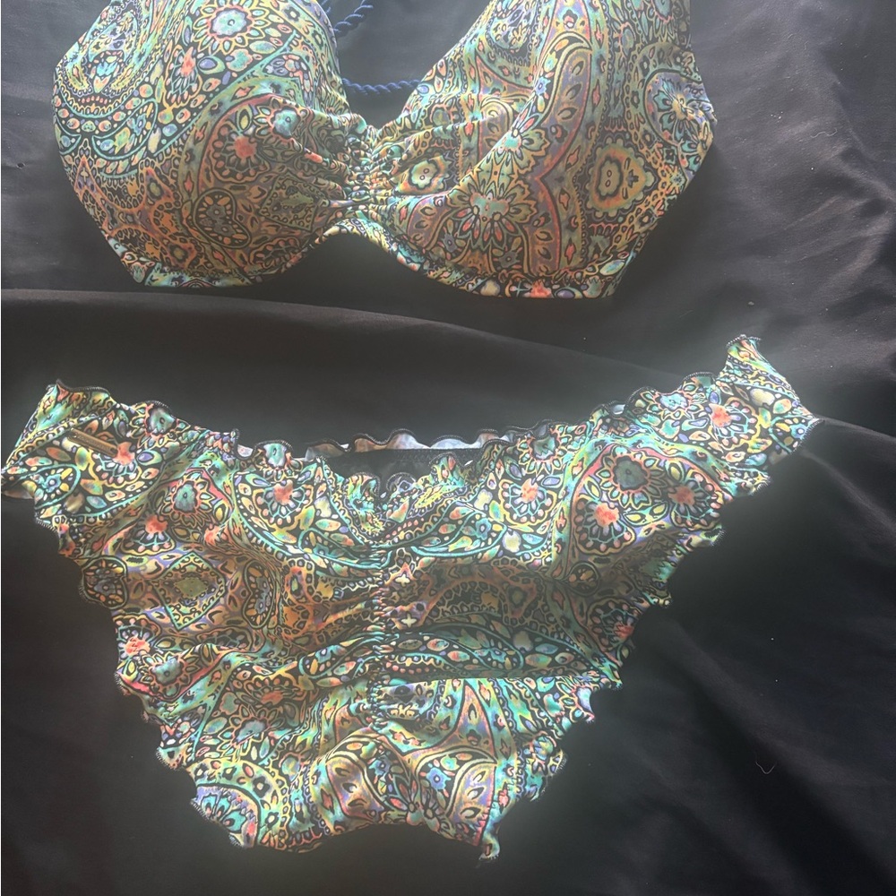 Victoria's Secret Paisley Bikini - Multicolor